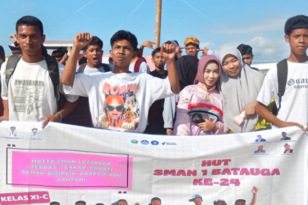 Dirgahayu Ke 24 SMA Negeri 1 Batauga, Siap Kader Atlet Buton Selatan