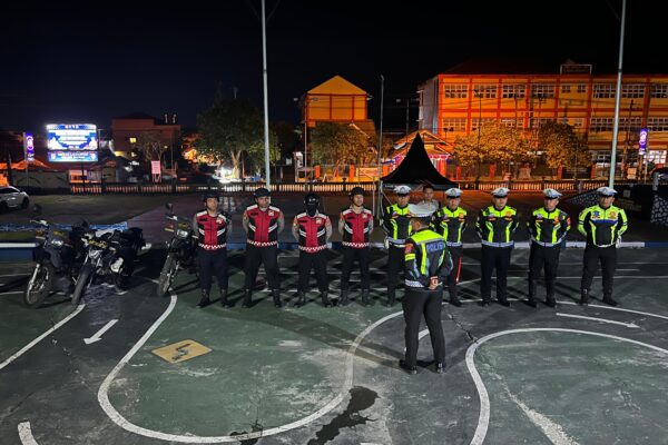 Polres Baubau Lakukan Patroli Malam Jelang HUT Kota Baubau