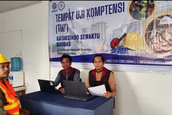 Gataksindo Perdana Lakukan Uji Kompetensi Teknis Bagi Warga Baubau
